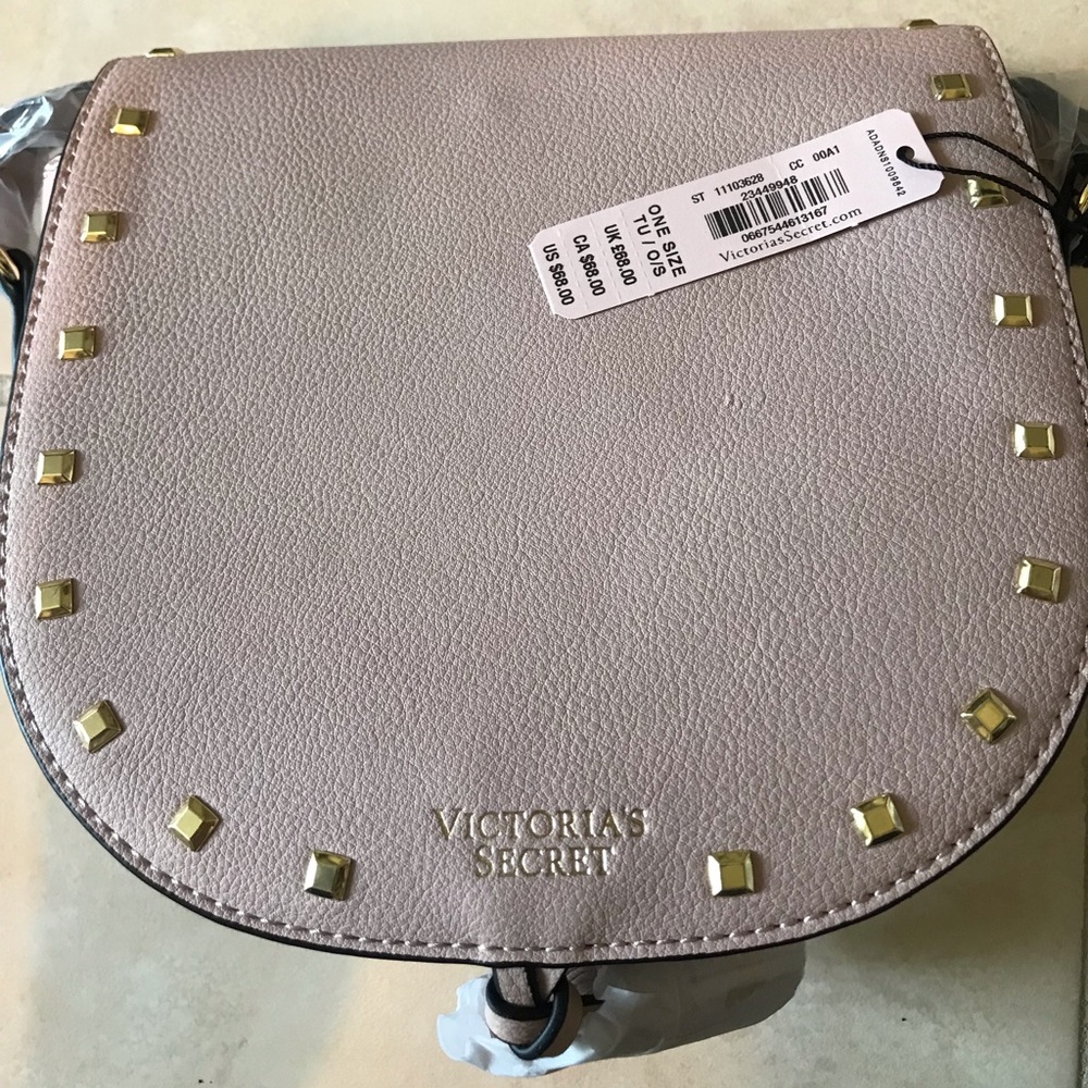Victoria Secret Nude Crossbody Bag.